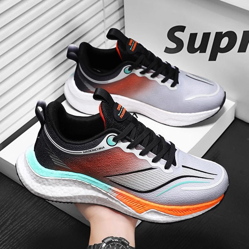 Men's Summer Breathable Older Shock Absorption Professional Racing Men's Sports Shoes