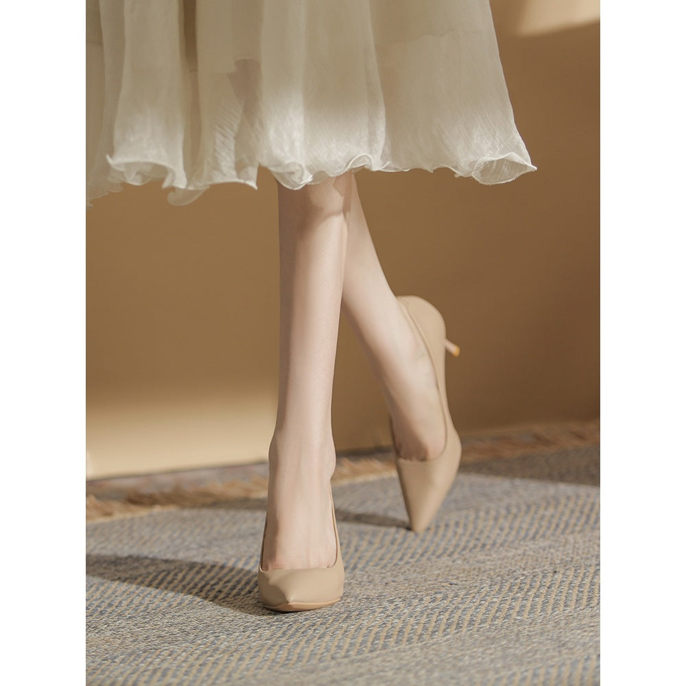 Women's Sexy French Style Not Tired High Stiletto Low-cut Women's Fashion Shoes