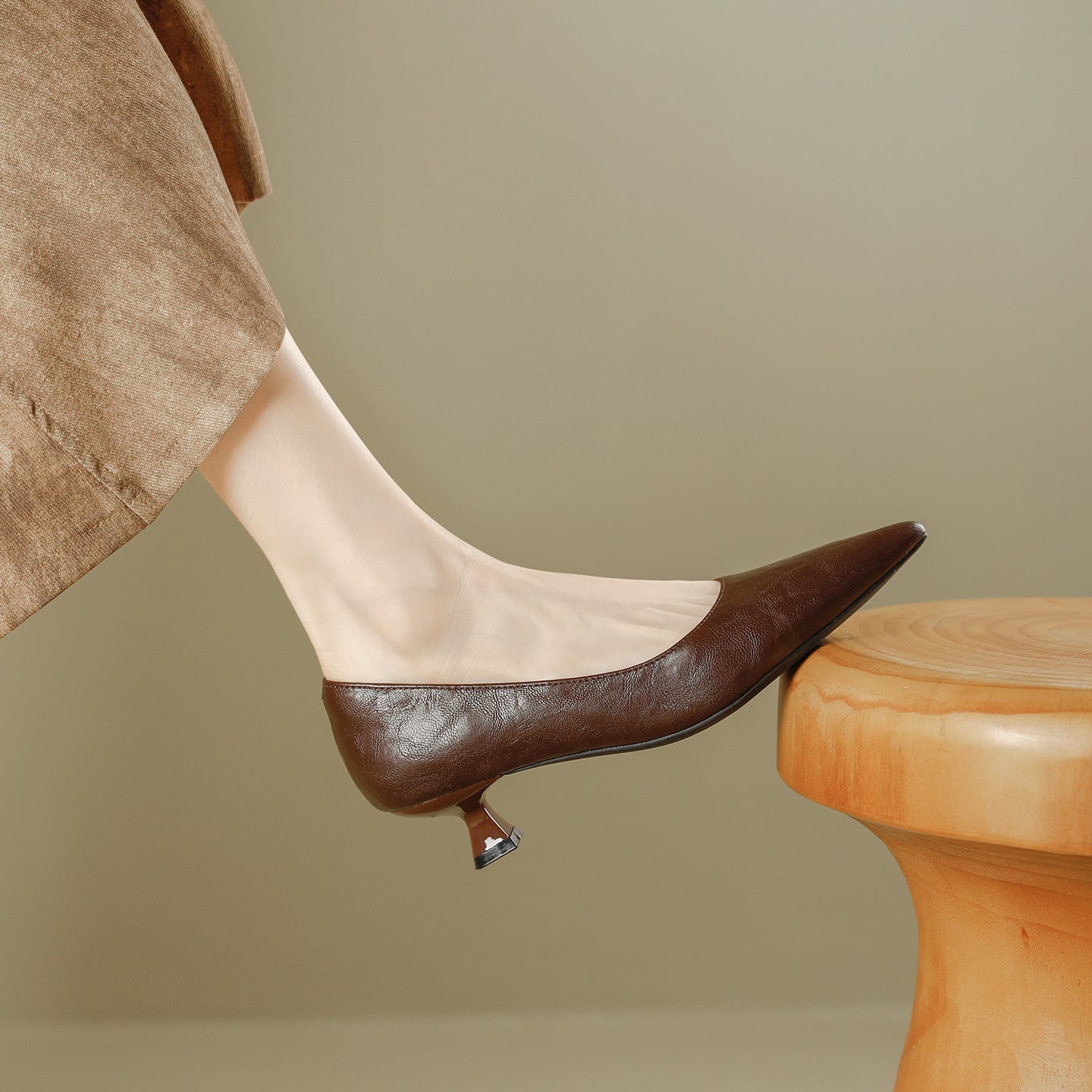 Women's Low-cut Soft Pumps Autumn Slimming Stiletto Simple Temperament Wild Professional Women's Fashion Shoes