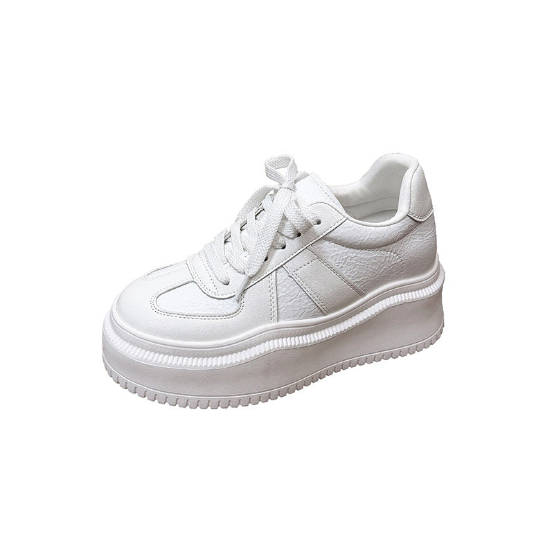 Women's Small Hidden White Spring Platform Sports German Women's Casual Shoes