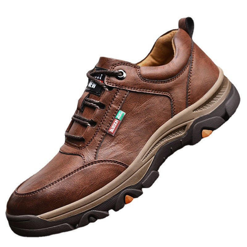 Men's Comfortable Hiking Simple Versatile British Style Casual Shoes