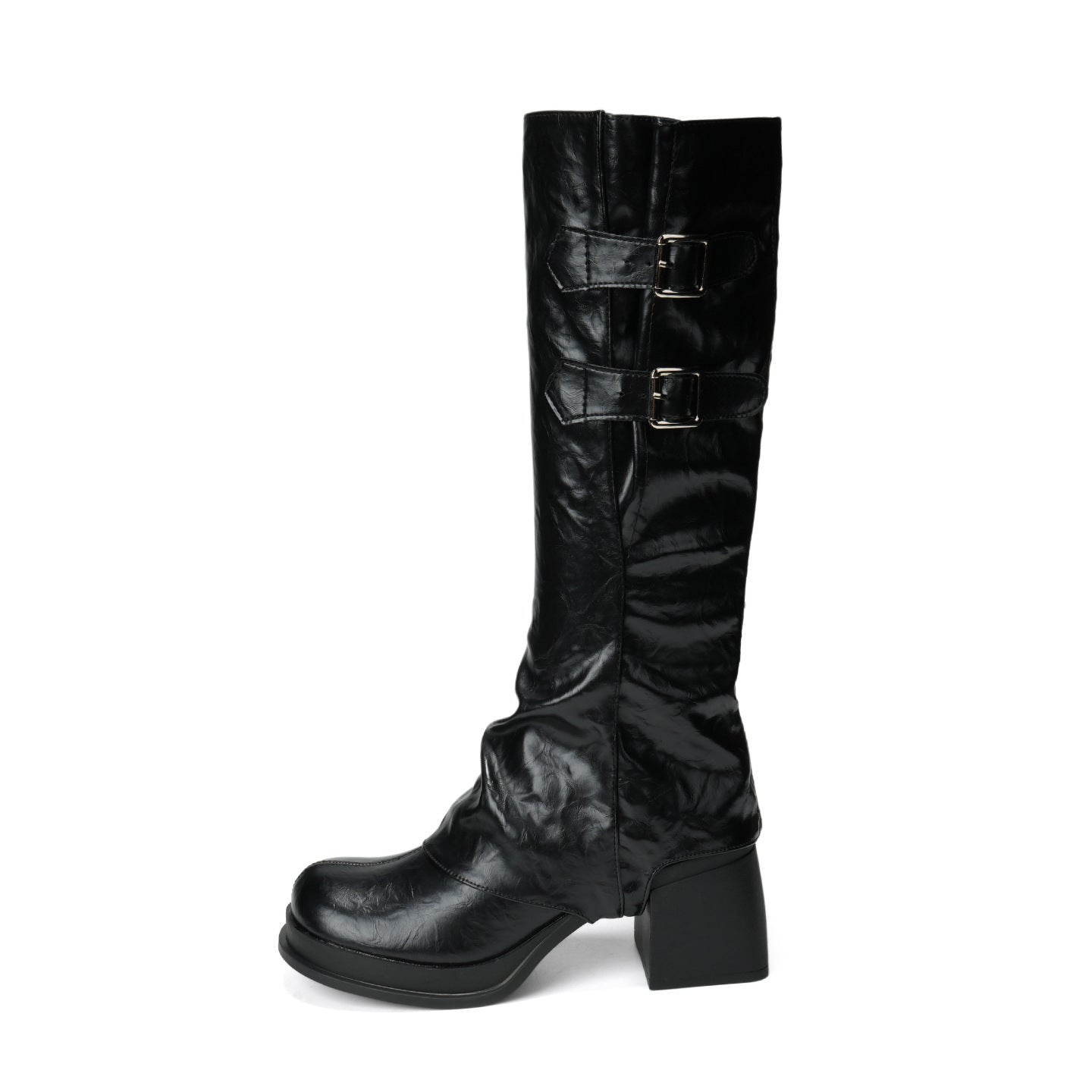 Women's Platform Tall Knight Retro Pantyhose High Below The Heels