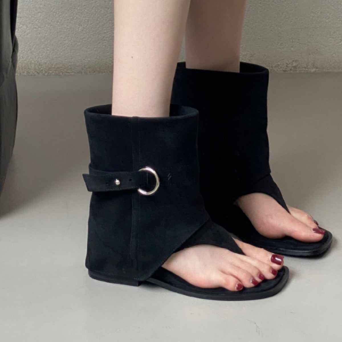 Women's Cool Sweet Sleeve Holiday Summer Ladies Women's Leather Boots