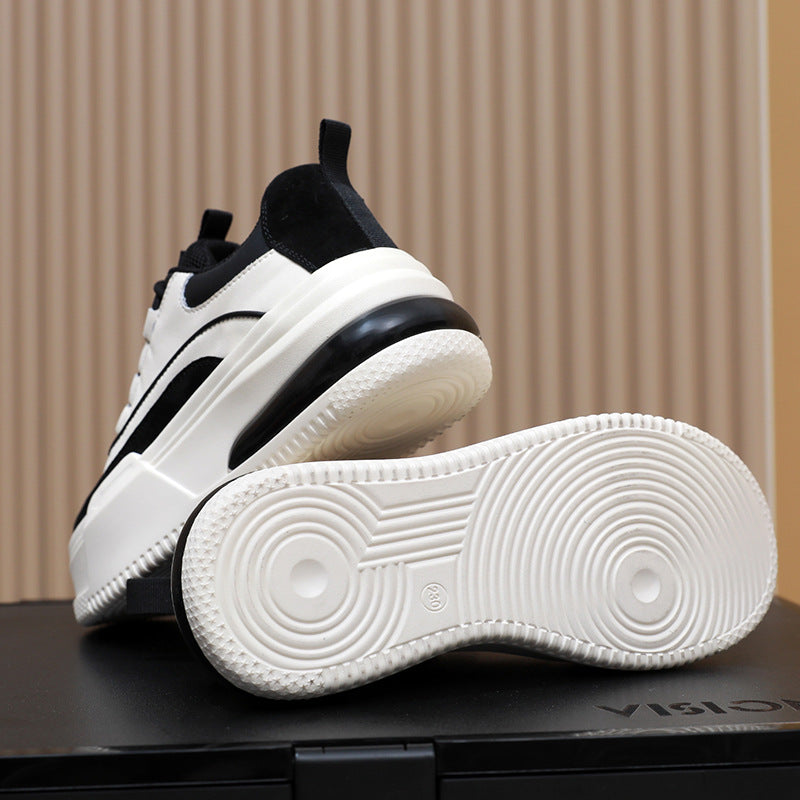 Women's White Winter Flat Round Toe Platform Casual Shoes