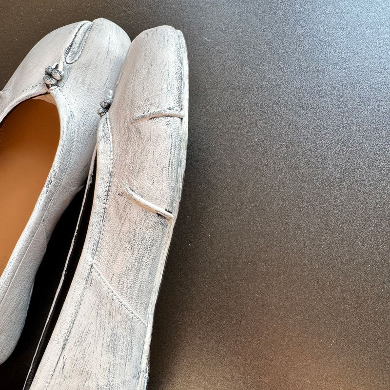 Women's Mid Tabi High Pumps Full Shallow Heels