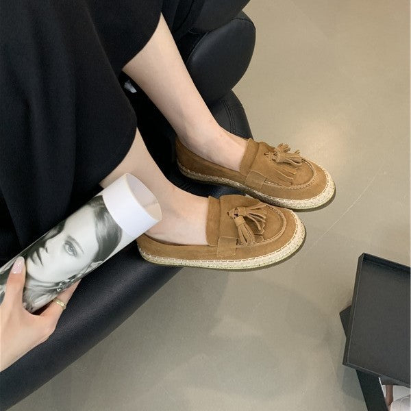 Women's Autumn Orders Without Tax Thick Soft Bottom Frosted Fisherman Women's Shoes