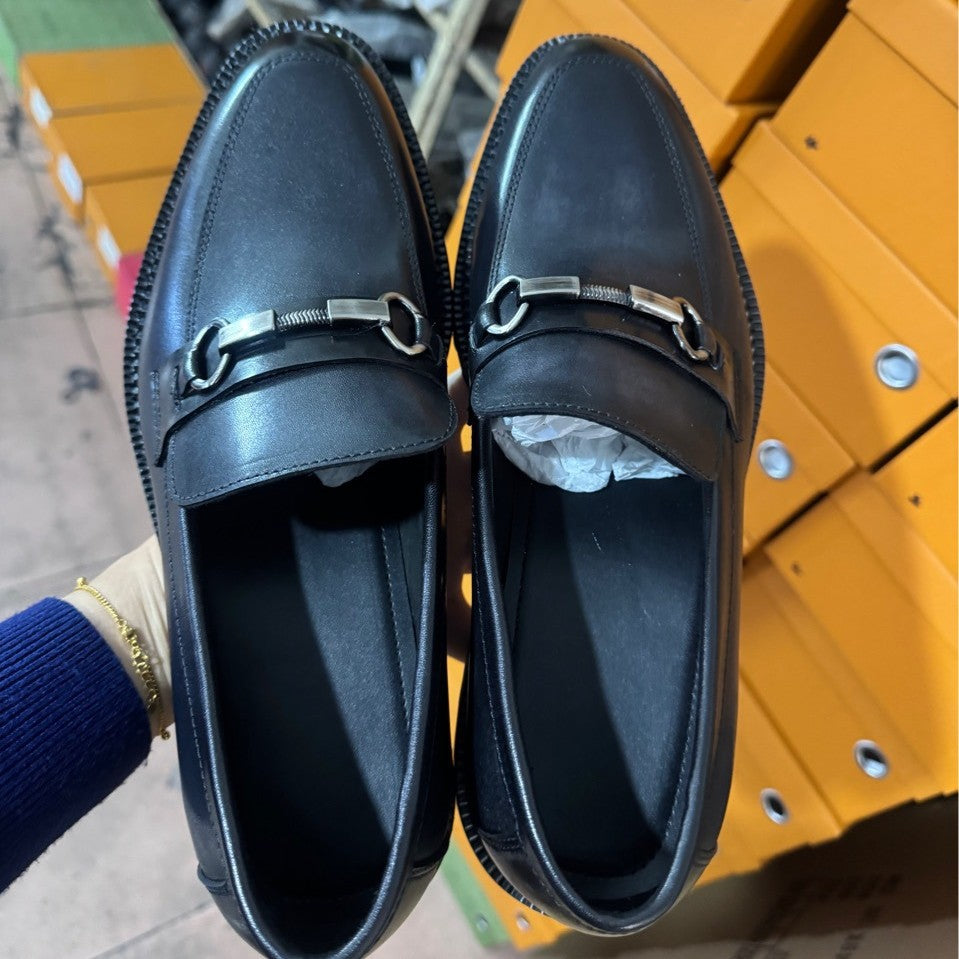 Men's Handmade Business Formal Slip-on Oxford Fashion Leather Shoes