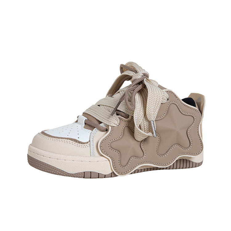 Women's Trendy Oversized Board Dopamine Milk Bread Casual Shoes