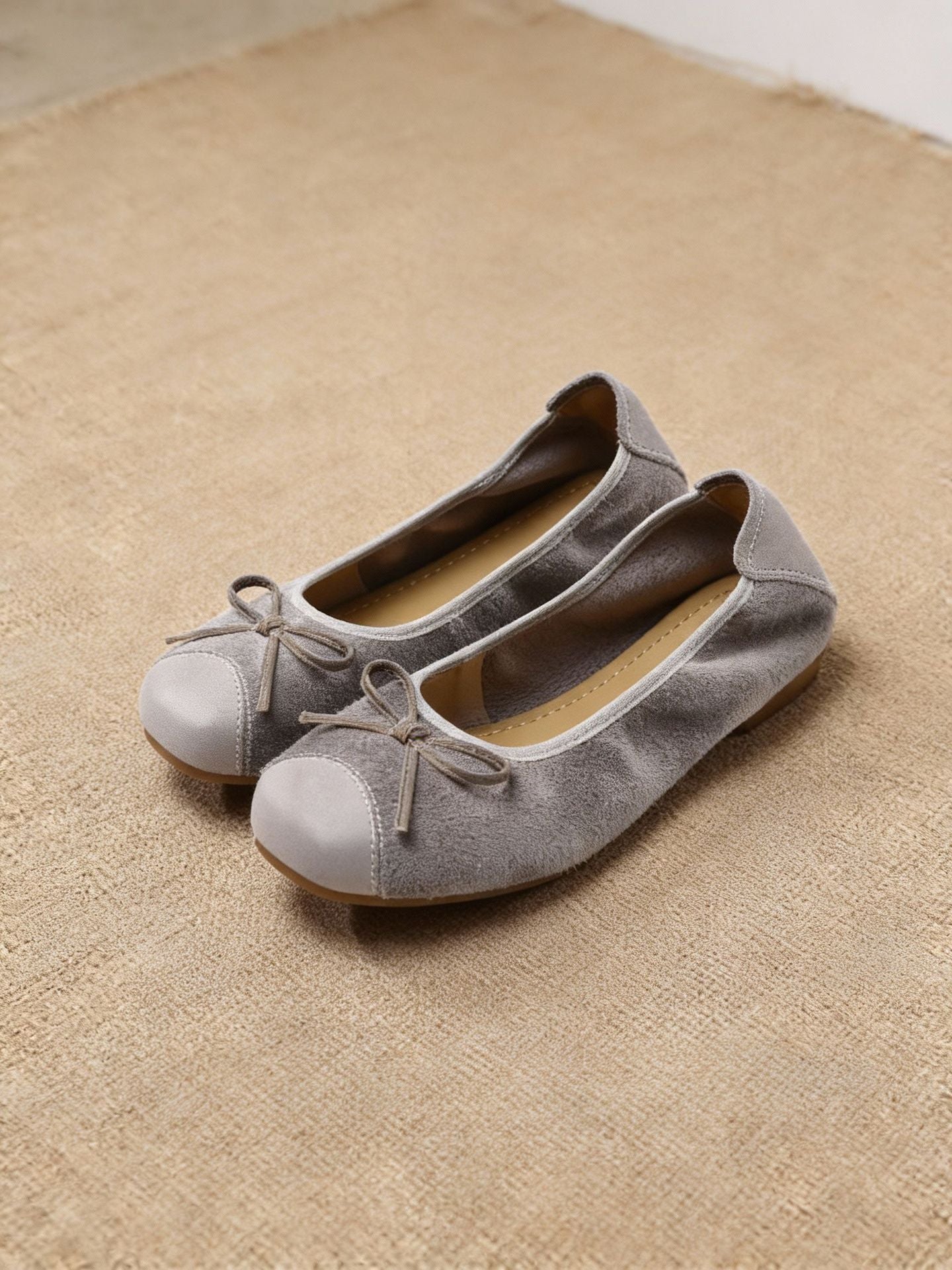 Women's Slip-on Genuine Shallow Mouth Pumps Soft Women's Casual Shoes