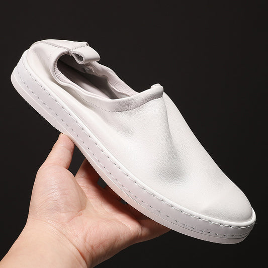 Men's Summer Comfortable Breathable Korean Fashion White Men's Sports Shoes