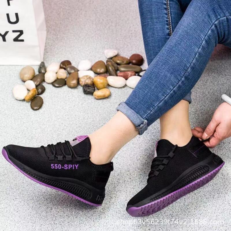 Women's Summer White Female Korean Running Trendy Women's Shoes