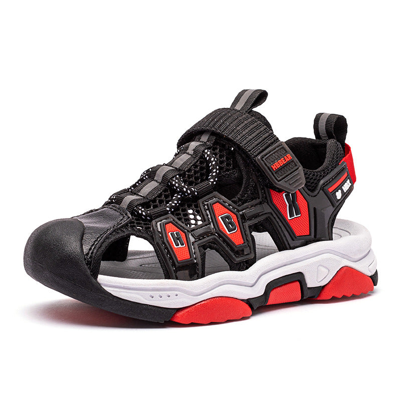 Children's Summer Single-layer Boys Hollow Lightweight Breathable Kid's Sandals