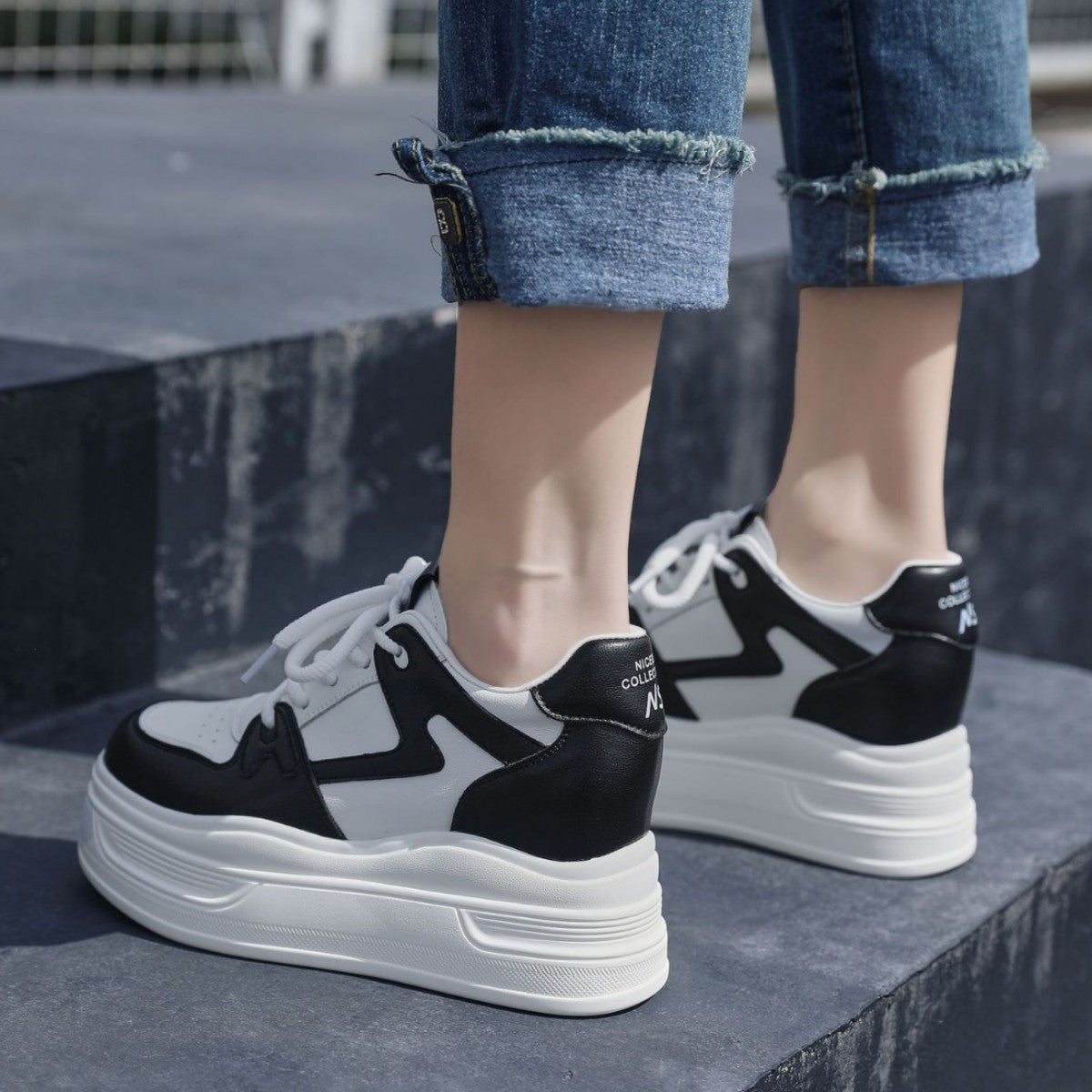 Red High Wedding Thick Bottom Height Increasing Insole Heels