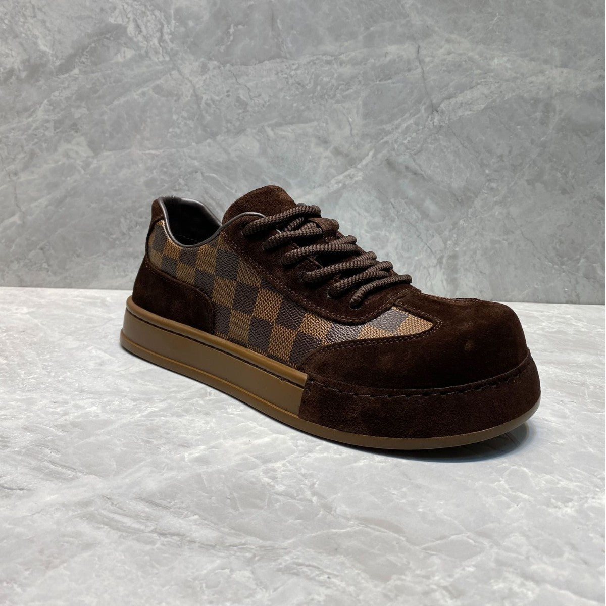 Men's German Training Reinforced Stitching Rubber Sole High-grade Comfortable Pigskin Lining Casual Shoes
