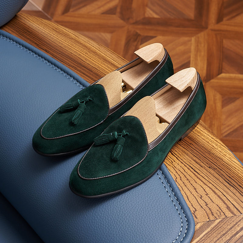 Men's Breathable British Fashion Retro Slip On Casual Shoes