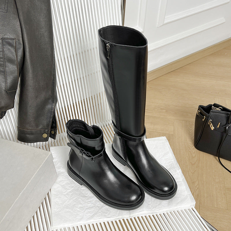 Women's Detachable Two-way Wear Tube Short Smoke Boots
