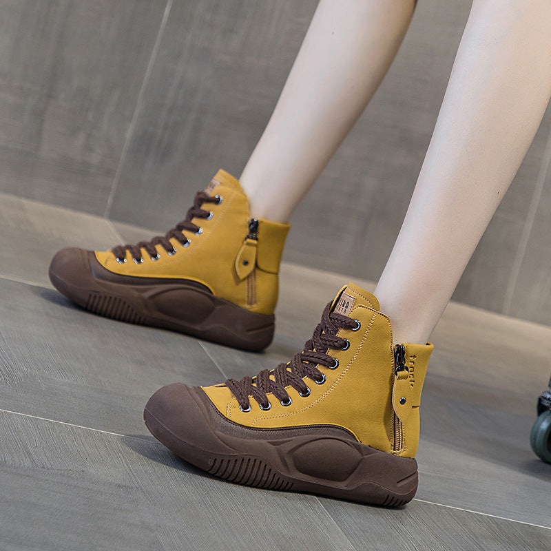 Women's Explosion Board Thick Bottom Height Increasing Insole Fashion Women's Casual Shoes