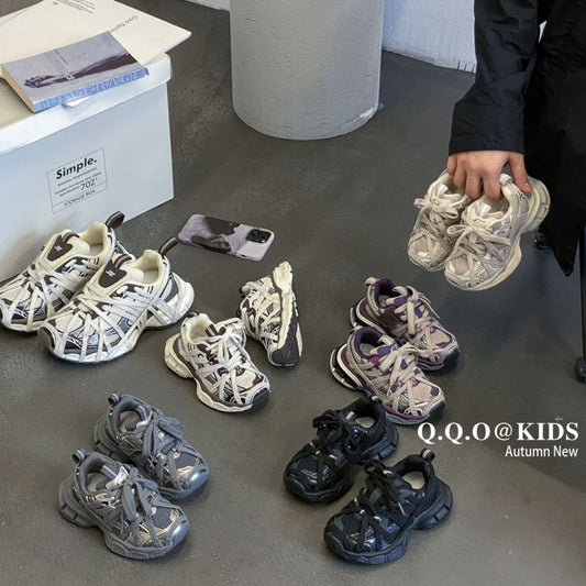 Children's Spring Paris Dad Korean Style Running Children's Sports Shoes