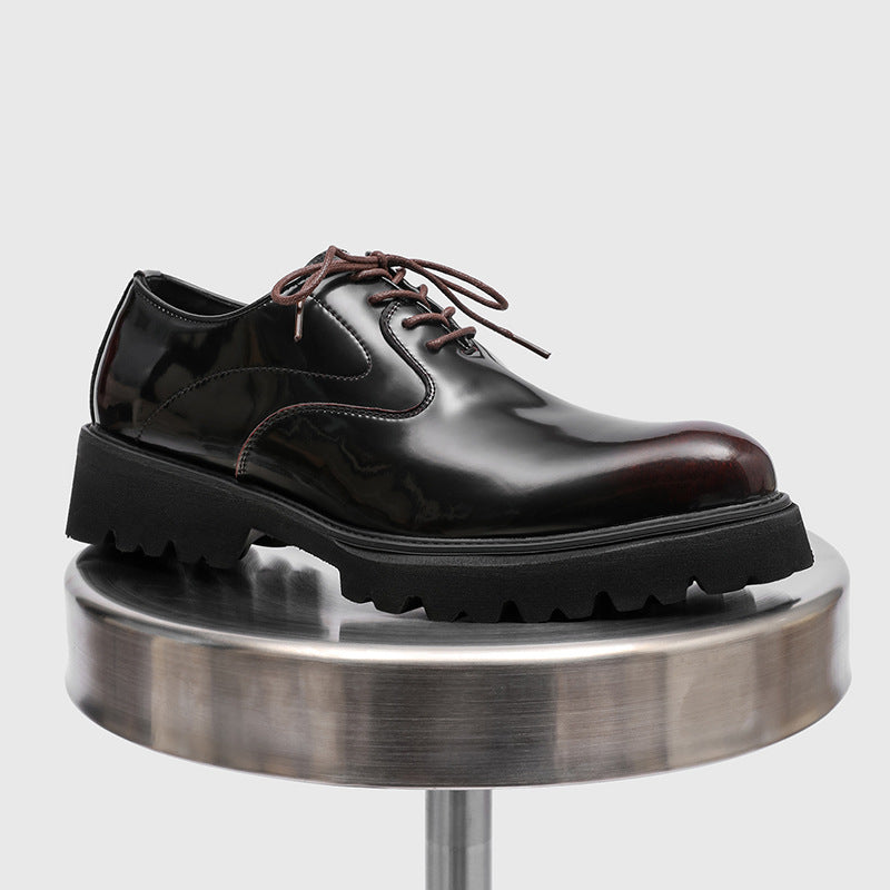 Men's Leisure Commute Interview High-grade Wedding Bridegroom Men's Business Leather Shoes