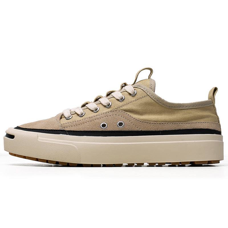 Men's Fashionable Summer Korean Style Street Retro Low Men's Canvas Shoes