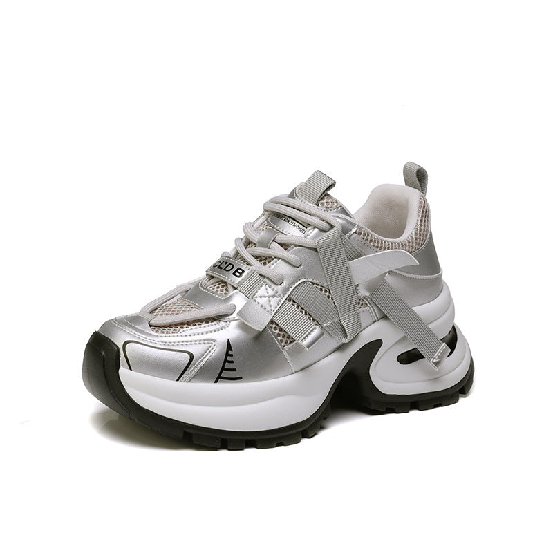 Women's Dad Summer Platform Mesh Surface Lightweight Casual Shoes