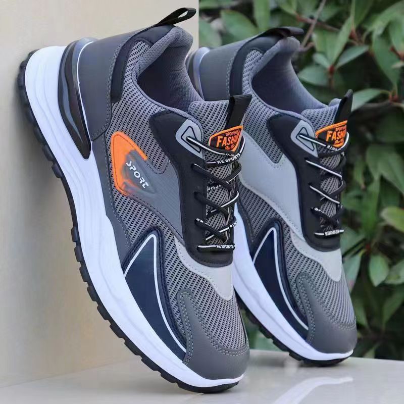 Fashion Clunky Mesh Surface Soft Bottom Sneakers