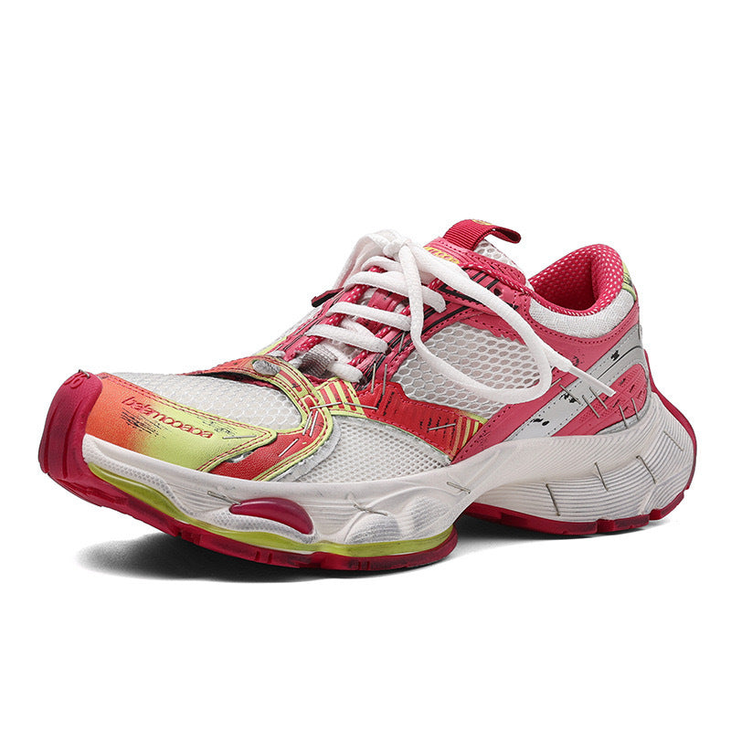 Women's & Men's Stapler Dad Autumn Couple Thick Bottom Elevator Wild Sneakers