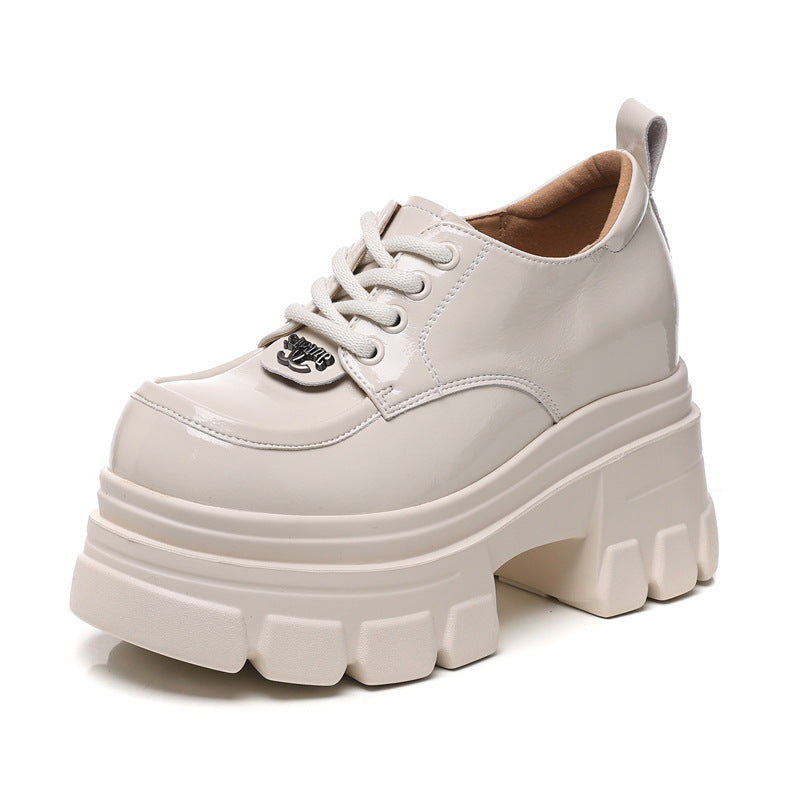 Women's Small Thick Bottom Height Increasing Insole Loafers