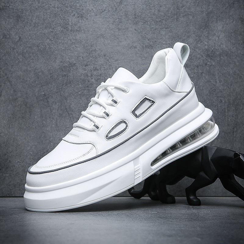 Men's Air Cushion White Sports Versatile Trendy Casual Shoes