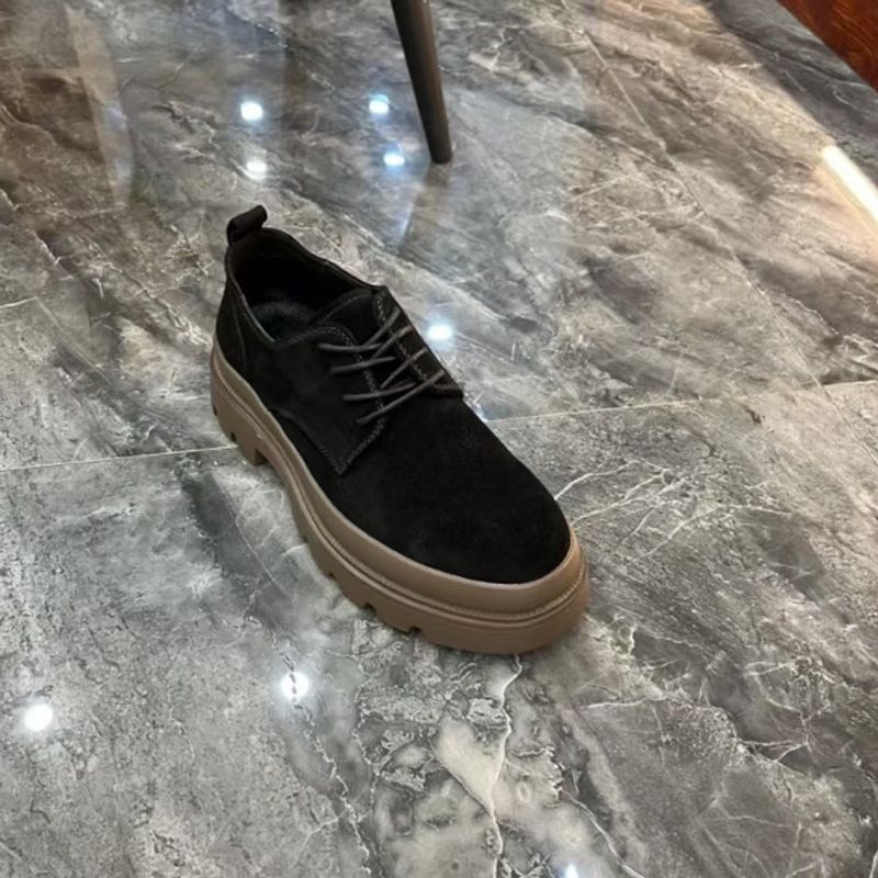 Men's High-grade Versatile British Thick Bottom Working Wear Men's Board Shoes