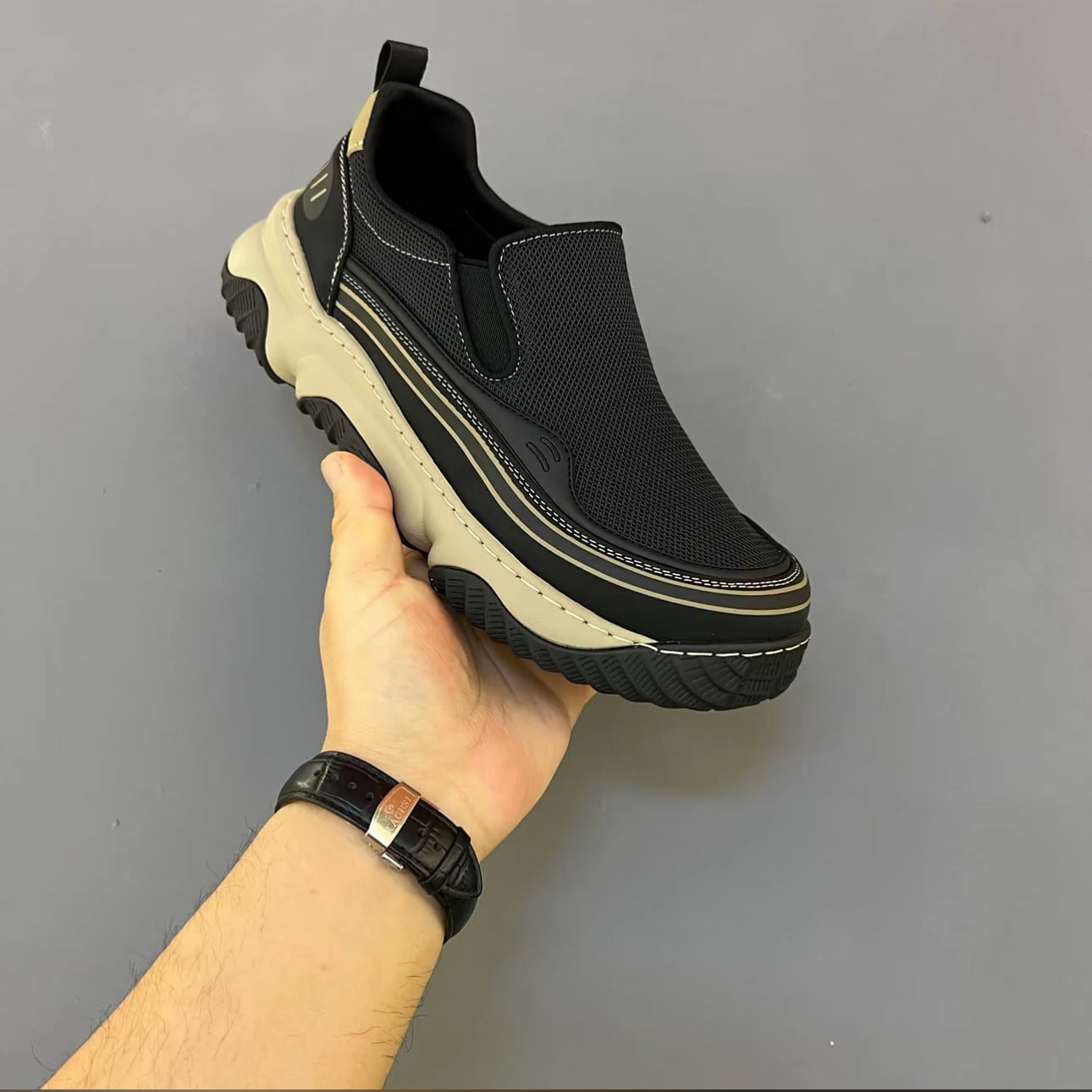 Men's Wide Toe Breathable Fashion Clown Lightweight Men's Shoes