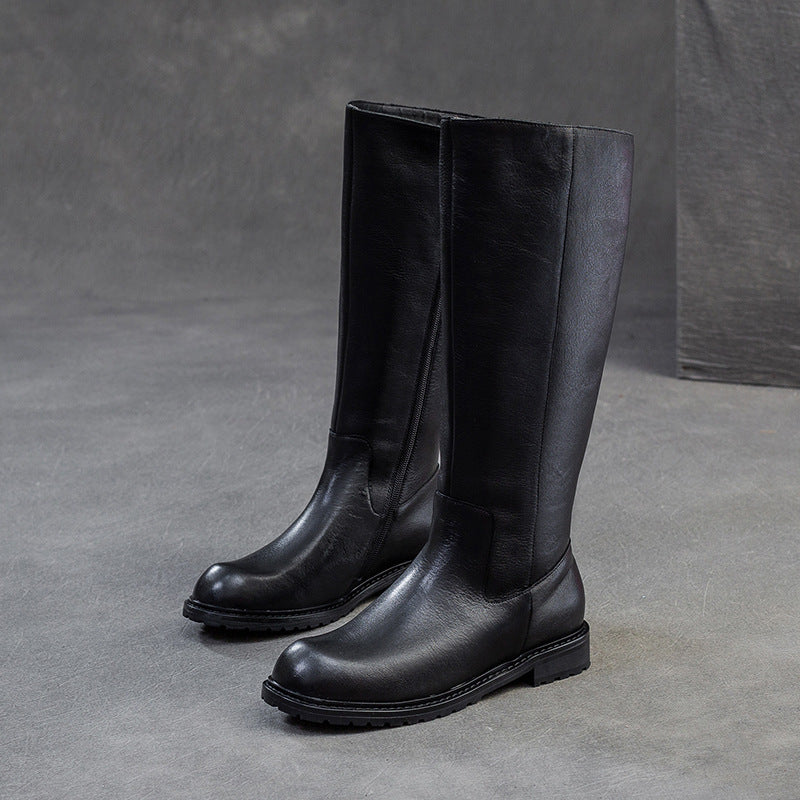 Women's & Men's Fashion British Style Martin Single Boots