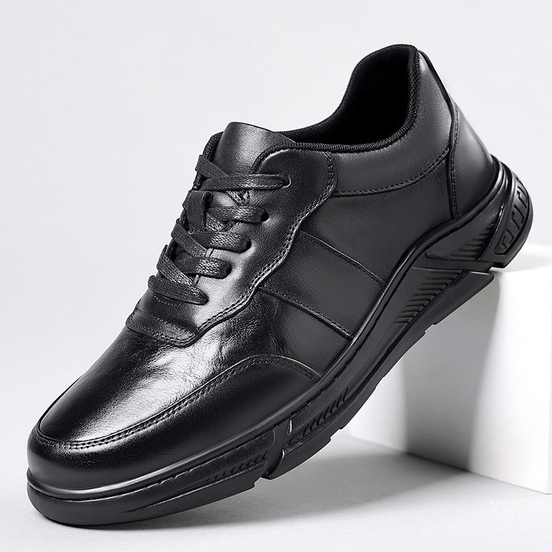 Men's Genuine Sports Top Layer Cowhide Hand Men's Shoes