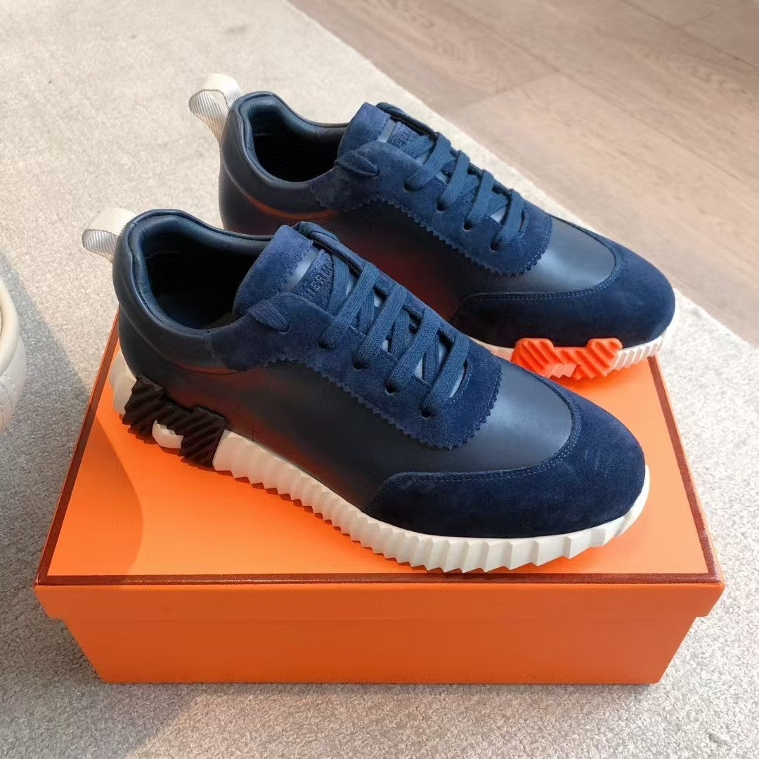 Low-cut Sports Frosted Stitching Mesh British Youth Casual Shoes