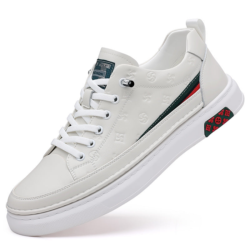 Men's Summer White Trendy Soft Bottom Breathable Sneakers