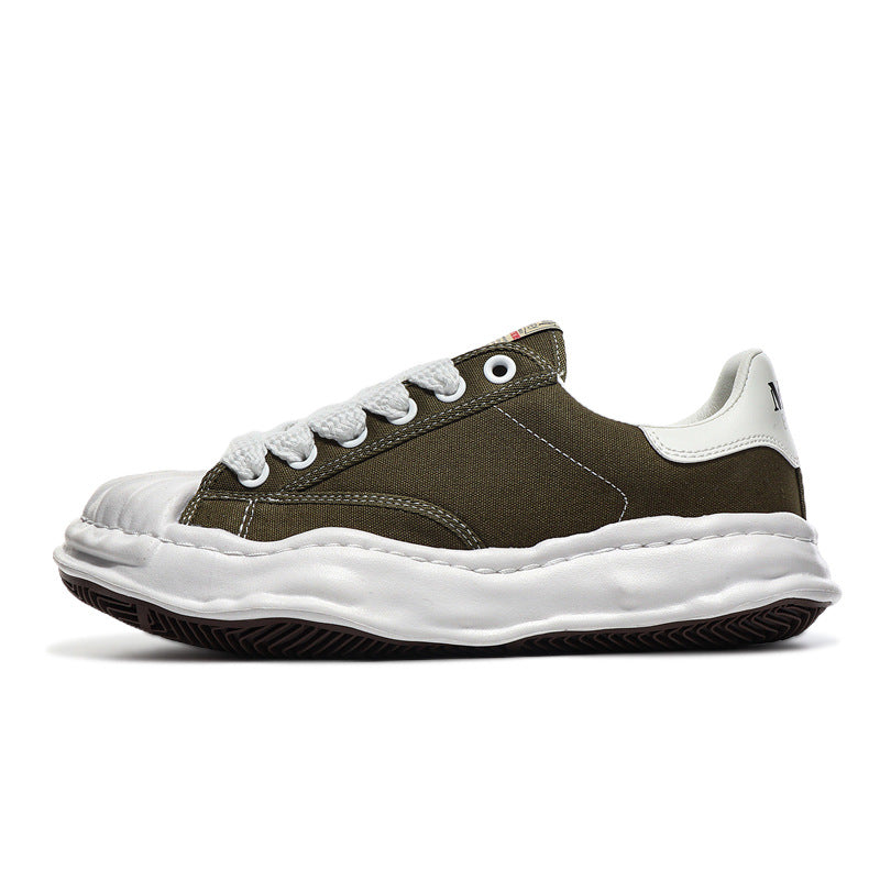 Dissoed Lovers Large Size Height Increasing Canvas Shoes