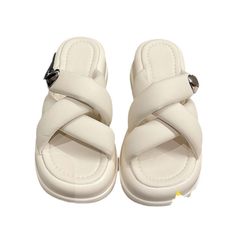 Women's Raise The Bottom Slip-on Summer Fashion Sandals