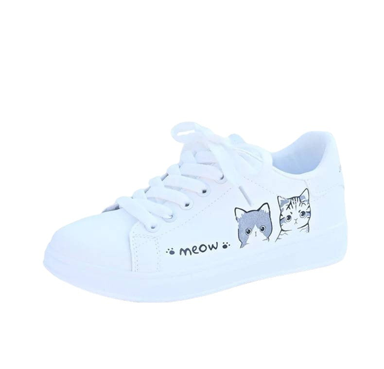 Women's White For Fashion Flat Breathable Pumps Sneakers