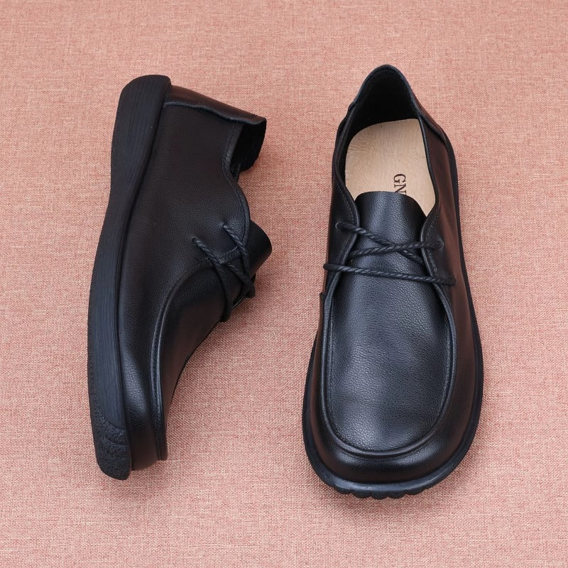 Men's Top Layer Cowhide Genuine Soft Bottom Surface Business Men's Shoes