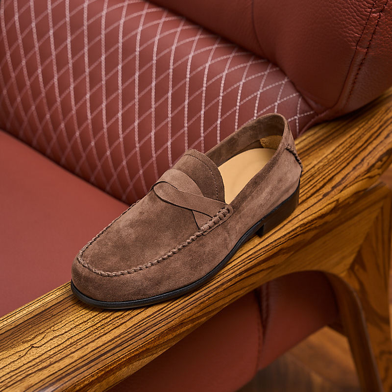 Men's Style Suede Slip-on Old Money Tods Genuine Breathable Loafers/doug Shoes