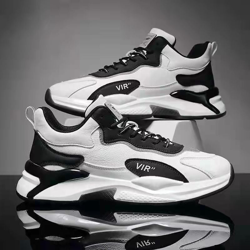 Men's Oversized Large Widened Fat Foot Dad Sneakers