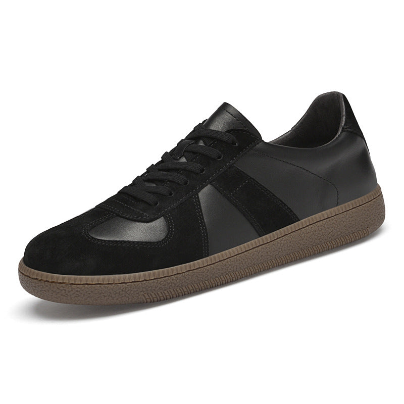 Men's High Quality White Fashion Comfortable Breathable Full Grain Men's Board Shoes