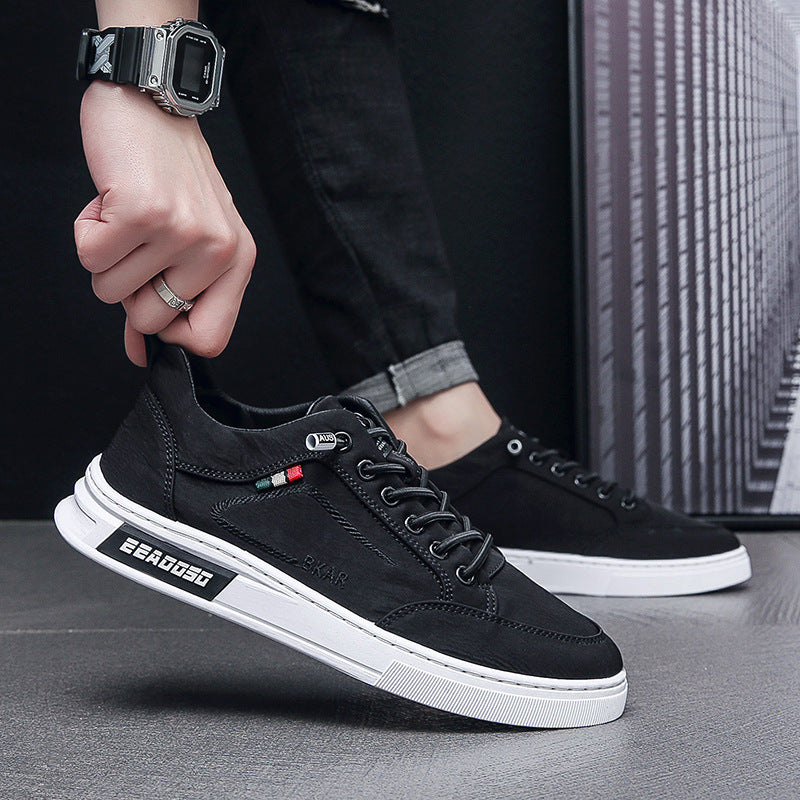 Men's Summer Umbrella Cloth Breathable Trendy Ice Casual Shoes