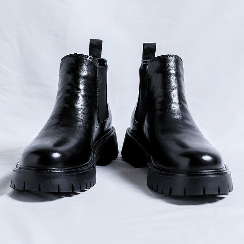 Men's Martin Height Increasing Chelsea British Style Boots