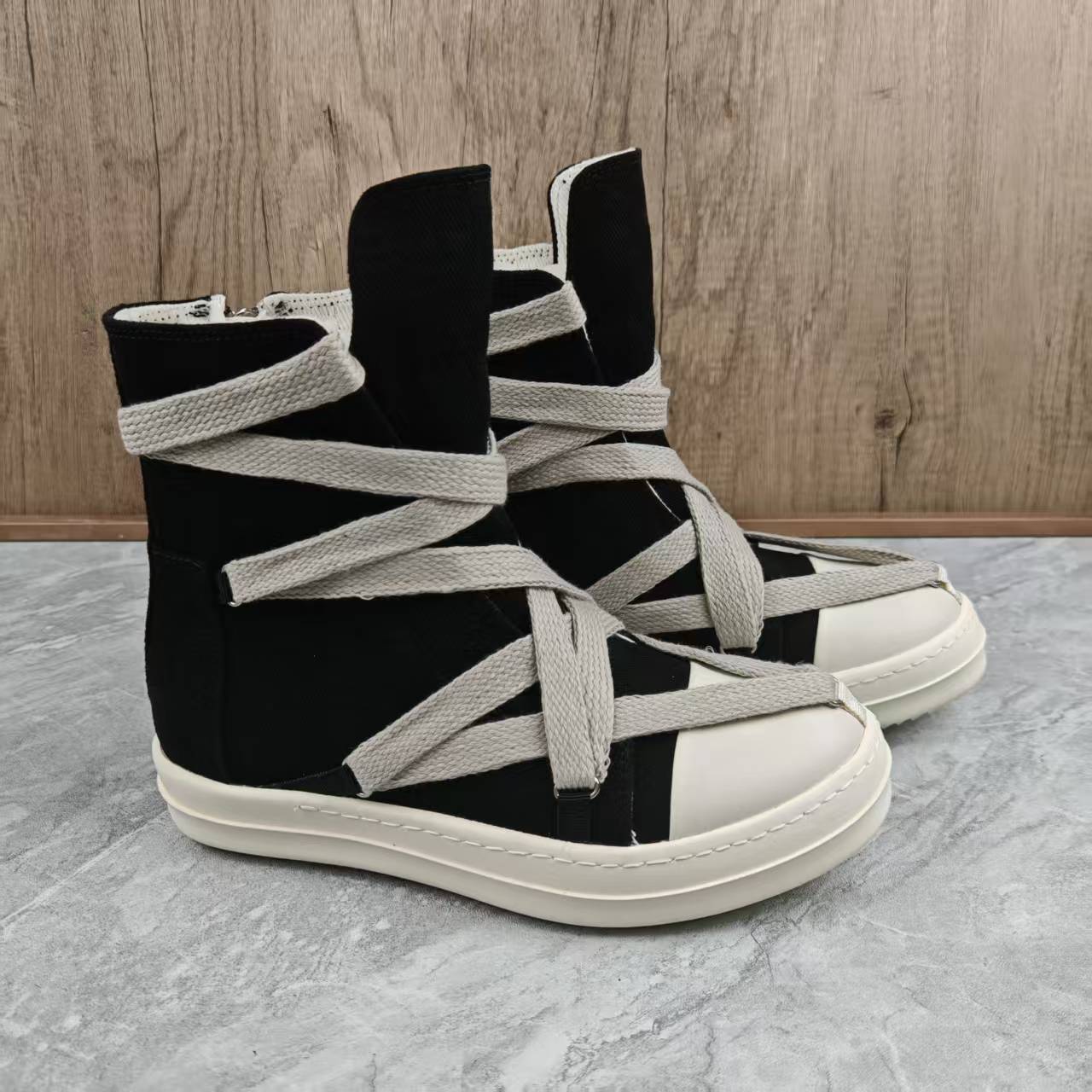 Women's & Men's European Goods Breathable Platform Men's Board Shoes
