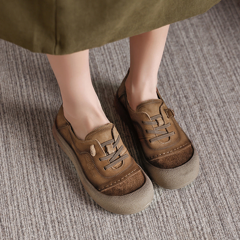 Women's Genuine Big Head Soft Bottom Surface Women's Casual Shoes