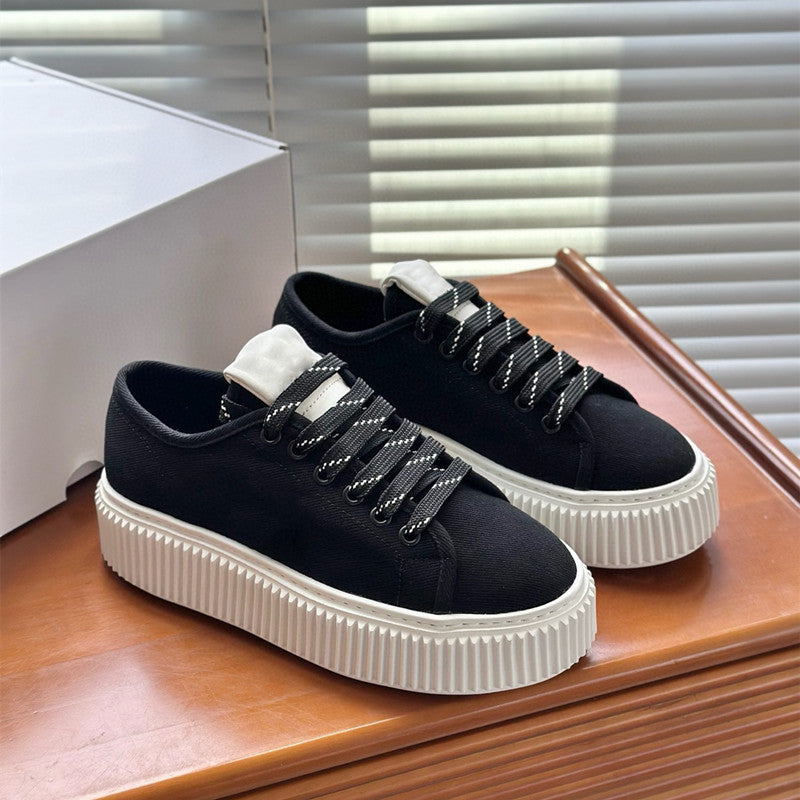 Women's Platform Biscuit Shape High-rise Sports Women's Casual Shoes