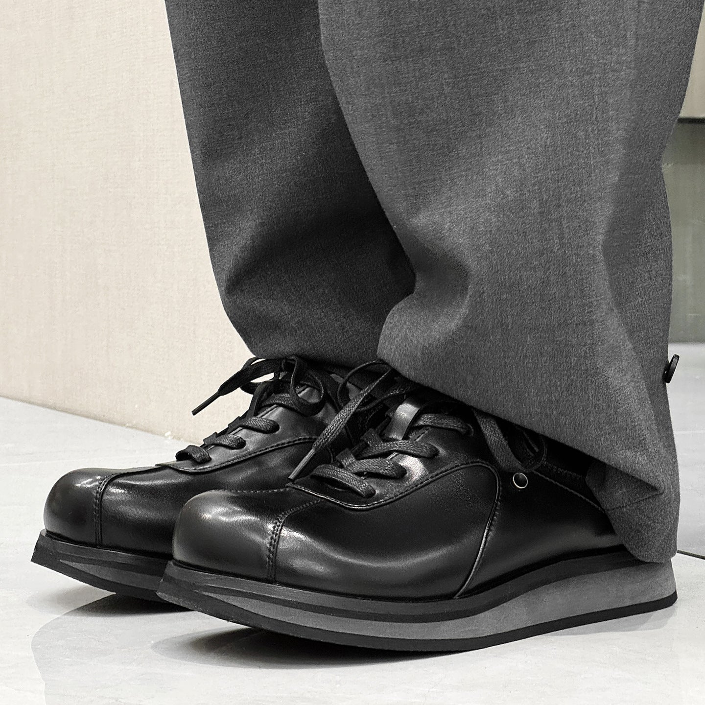 Women's & Men's Spring Travel Commute Super Beautiful Retro Men's Casual Leather Shoes