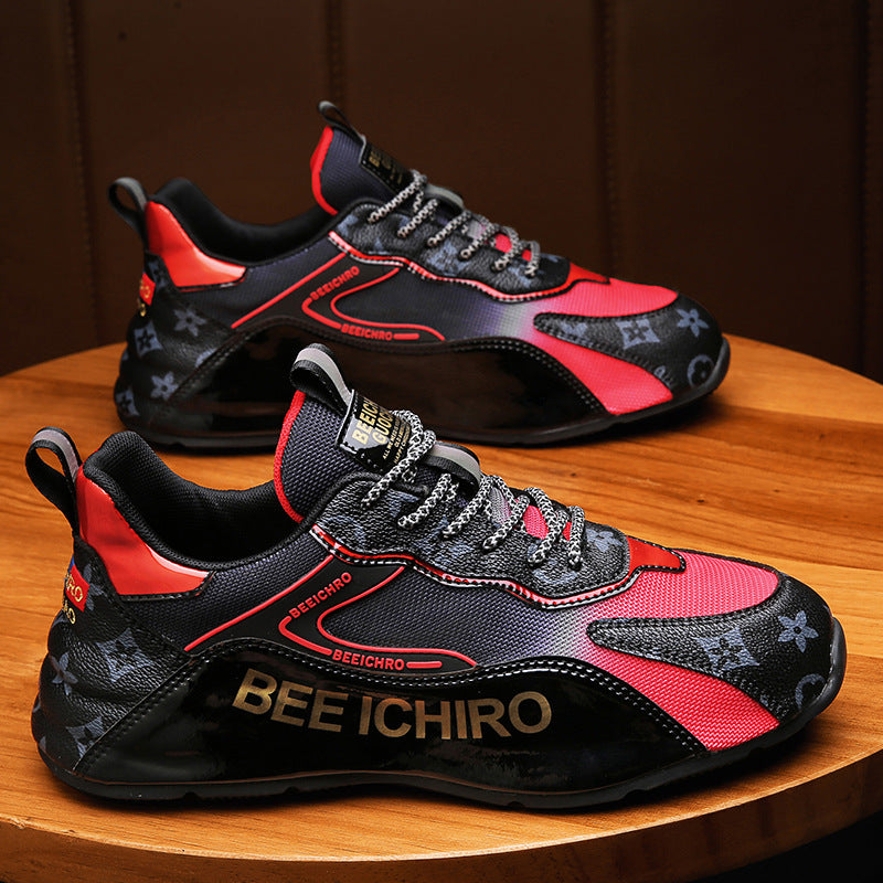 Men's Daddy Fashion Sports Bag Sole Platform Casual Shoes