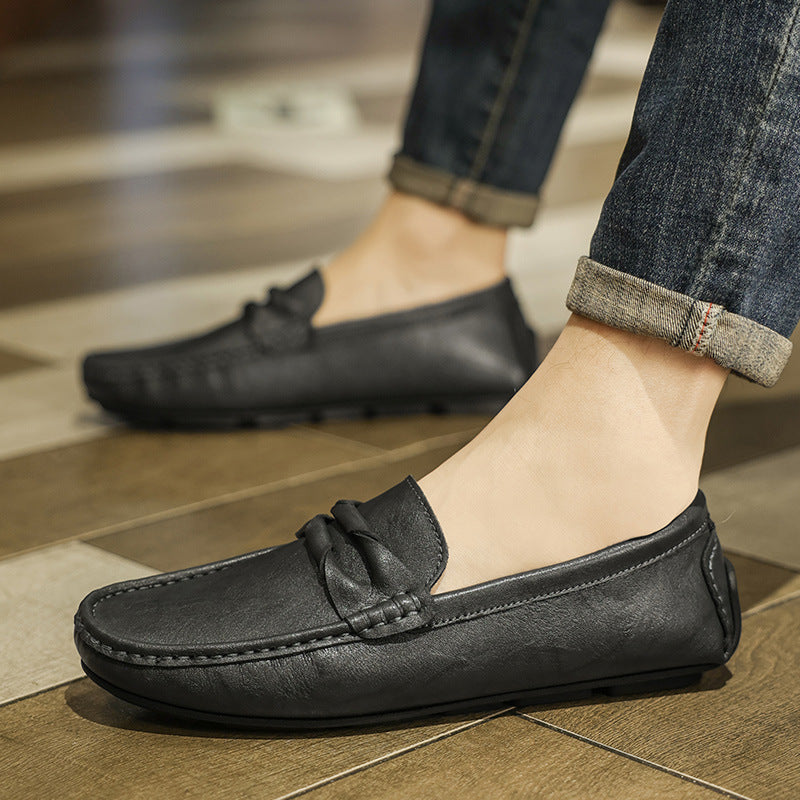 Men's Lazy Doug British Style Breathable One Loafers/doug Shoes